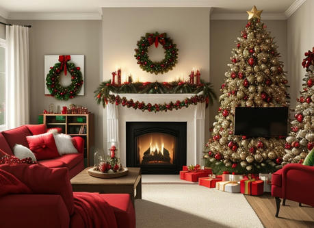 13 Inspiring Ideas for a Cozy and Festive Christmas Living Room